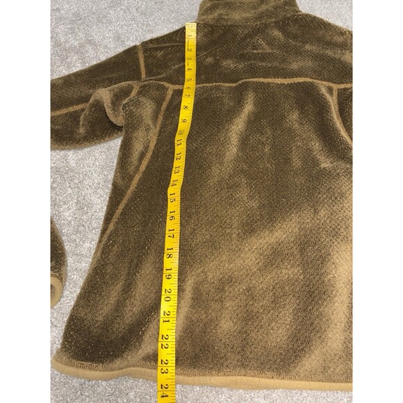 Patagonia RARE Rich Brown Re-Tool Snap-T Organic Cotton Fleece Pullover Size M - Picture 6 of 7